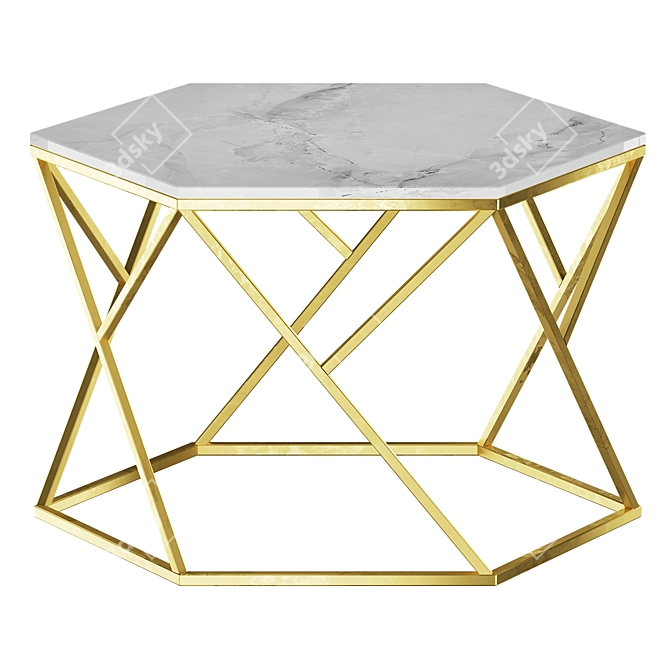 Modern Designer Coffee Table - 100STOLOV 3D model image 2