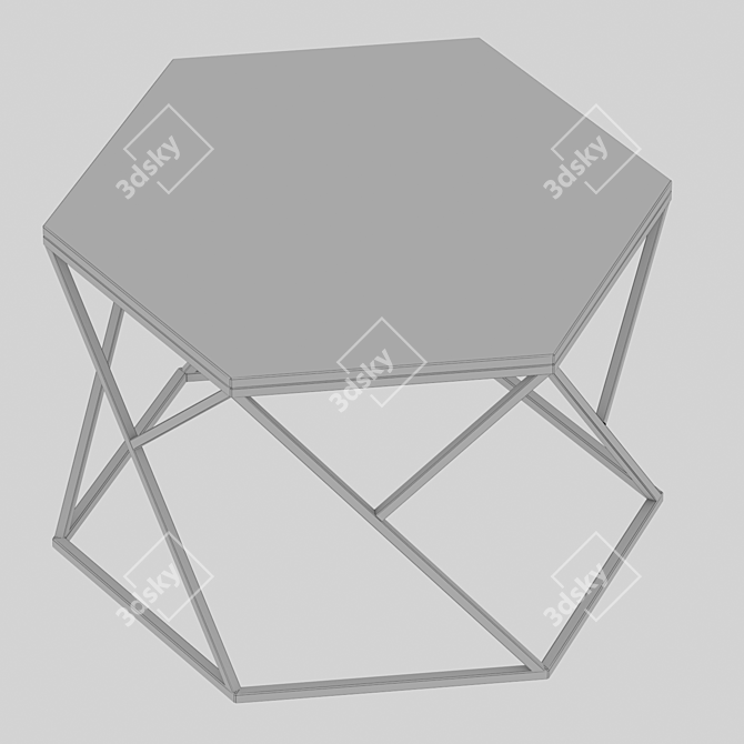 Modern Designer Coffee Table - 100STOLOV 3D model image 4