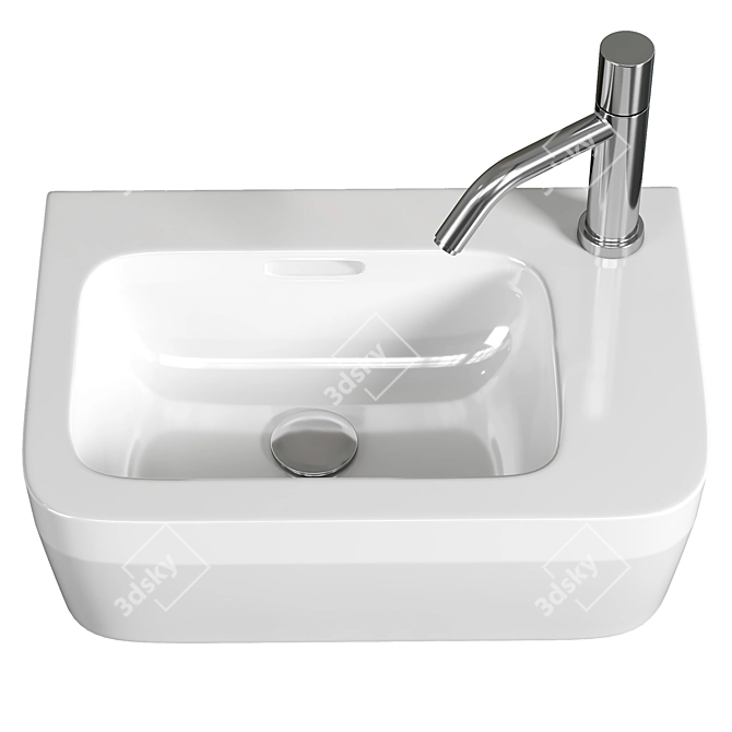 Laufen Pro A Washbasin 8.1695.5 3D model image 1