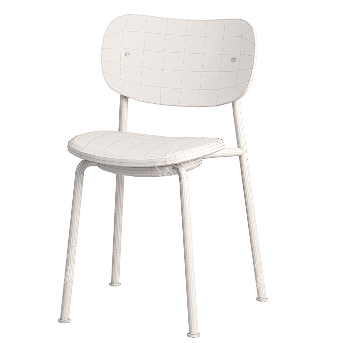 Contemporary CO Chair by Menu 3D model image 5