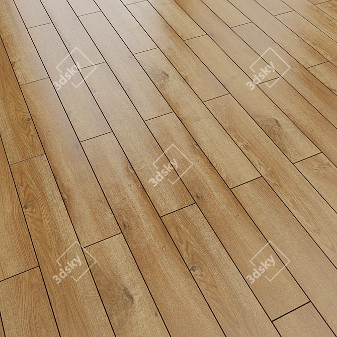 Product Title: Linear Shift Parquet No. 22 3D model image 1