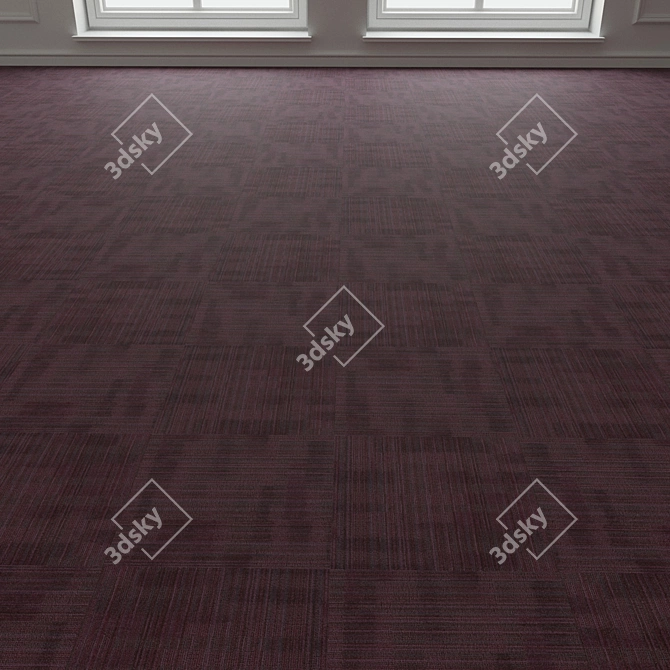 Esthetic Harmony Carpet Tile 3D model image 3