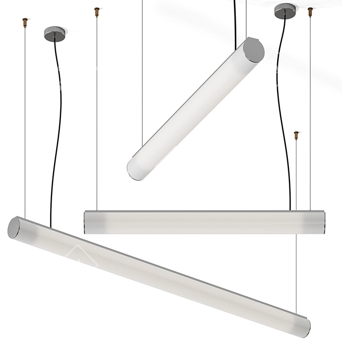 Bath A Pendant Lamp: Elegant Illumination for Your Bathroom 3D model image 1