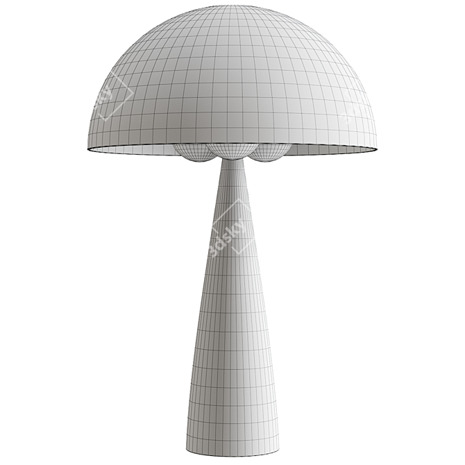 Elegant Craftvoll Table Lamp 3D model image 3