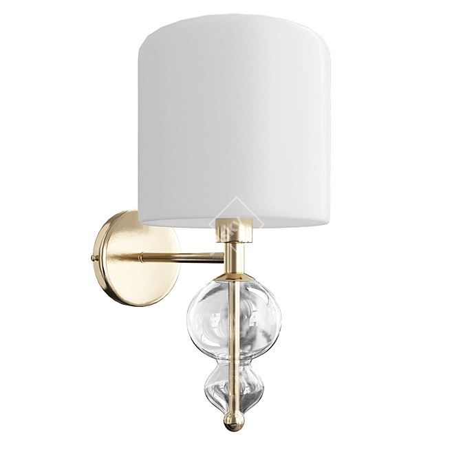 Amelia Wall Sconce - Elegant Illumination at Its Finest 3D model image 1