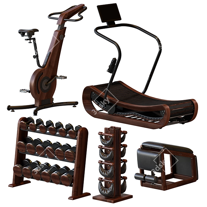 Nohrd Fitness Equipment: Premium Quality for Ultimate Workouts 3D model image 1