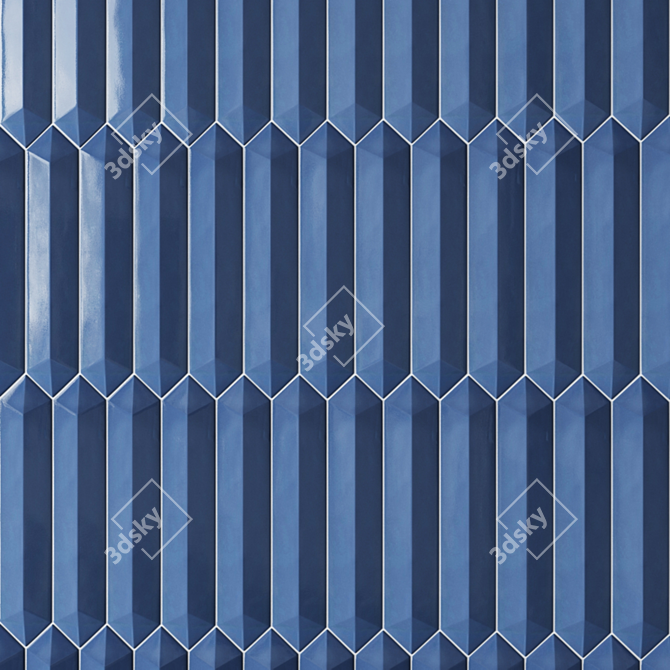 Axis Ceramic Wall Tile Collection 3D model image 2