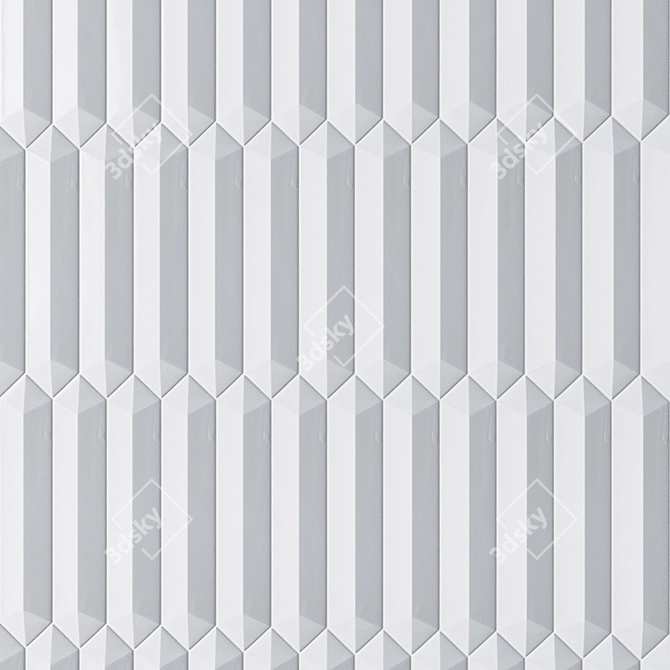 Axis Ceramic Wall Tile Collection 3D model image 6