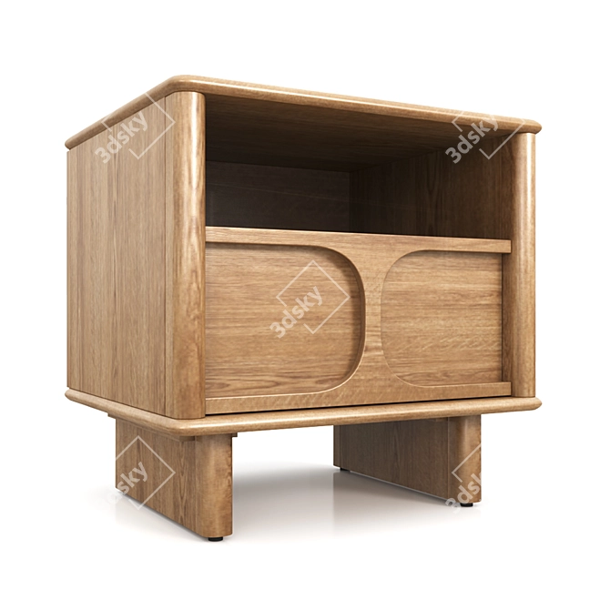 Stylish Wes Children's Furniture Set 3D model image 8