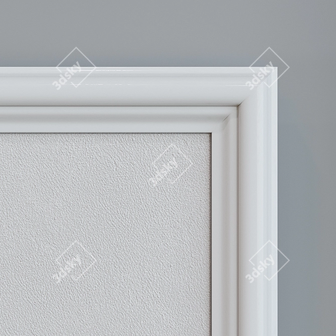 Modern Classic Picture Frame Set 3D model image 6