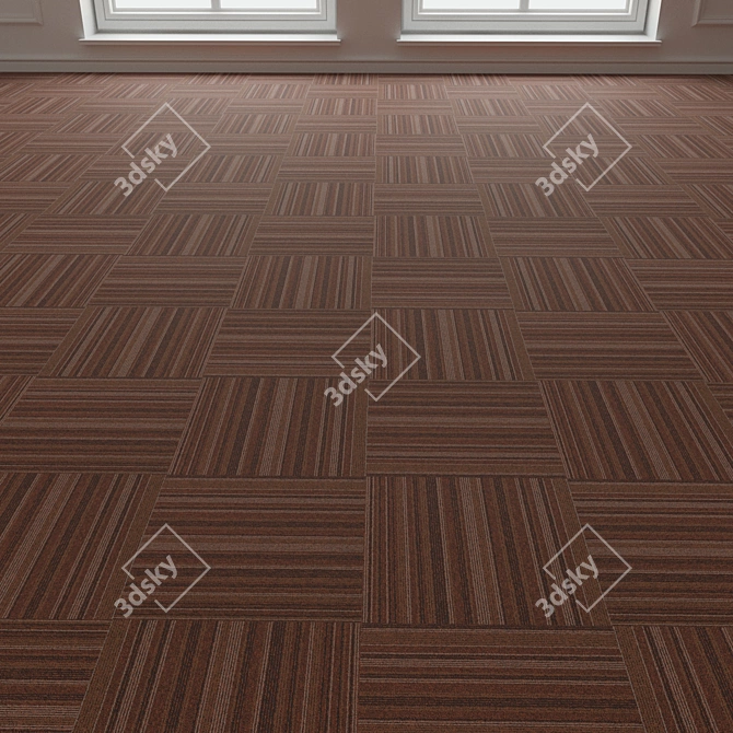 Forbo Essera Carpet Tile 3D model image 2