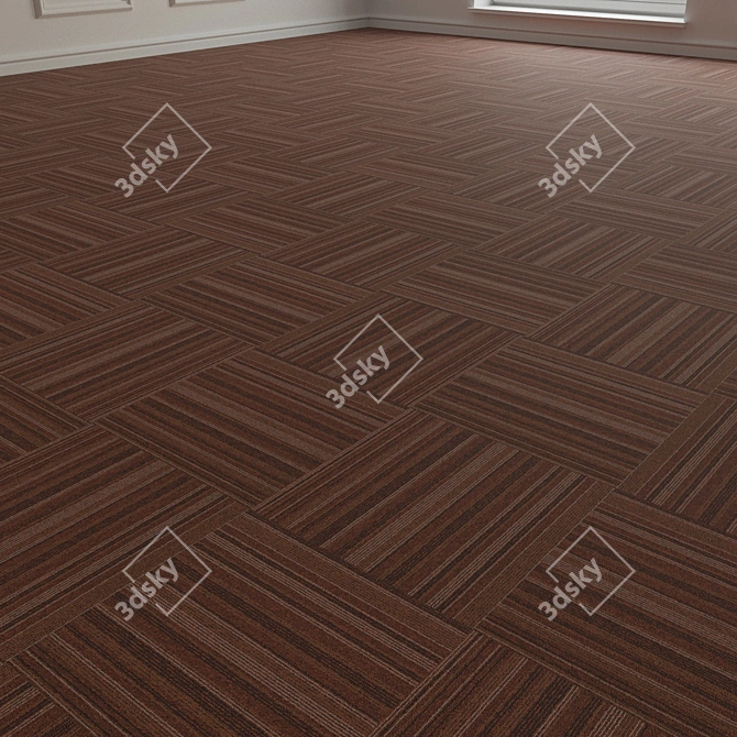 Forbo Essera Carpet Tile 3D model image 3