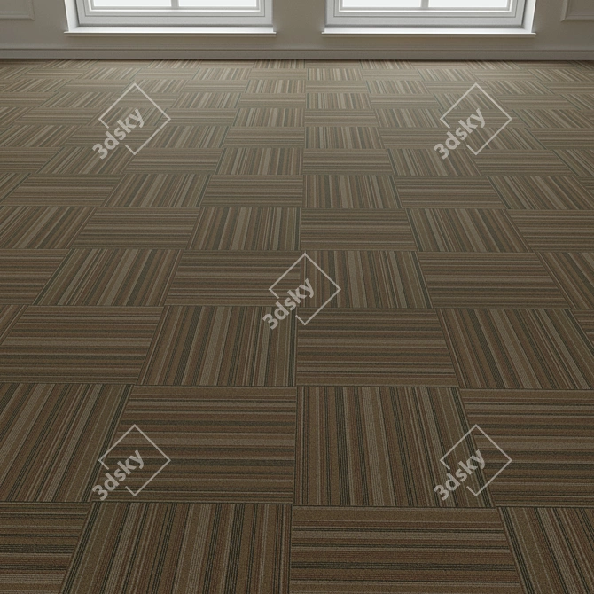 TesseraBarcode Carpet Tiles 3D model image 2