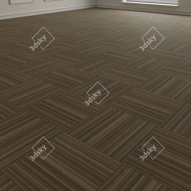 TesseraBarcode Carpet Tiles 3D model image 3