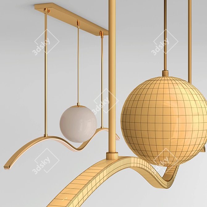 Deneb 2013: Modern Design Lamp 3D model image 2