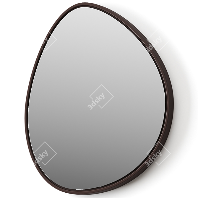 Reflex Mirror Frame - Sleek and Versatile 3D model image 2