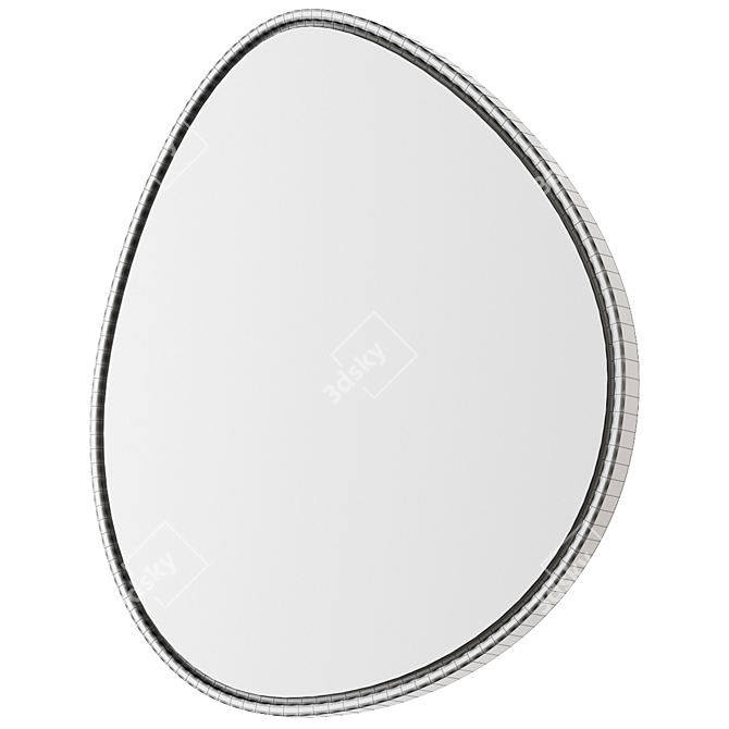 Reflex Mirror Frame - Sleek and Versatile 3D model image 4