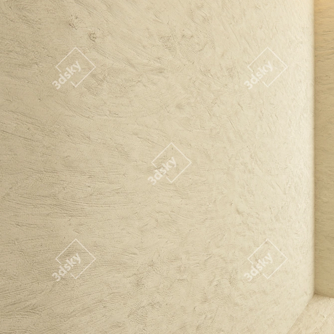 Premium Decorative Plaster for High-Quality Rendering 3D model image 3