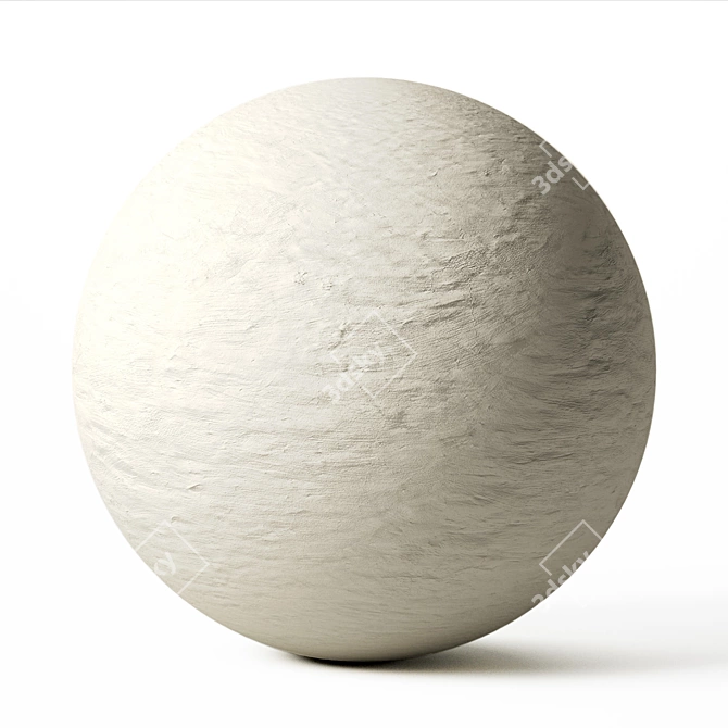 Premium Decorative Plaster for High-Quality Rendering 3D model image 14