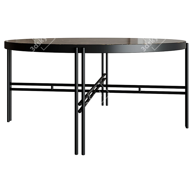 Elegant Tadcaser Coffee Table 3D model image 1