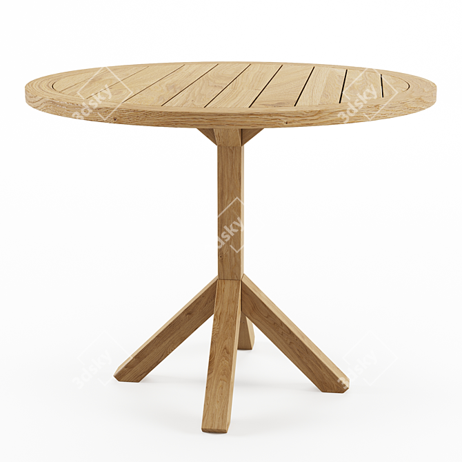 Roda Root Tables - Timeless Outdoor Elegance 3D model image 3