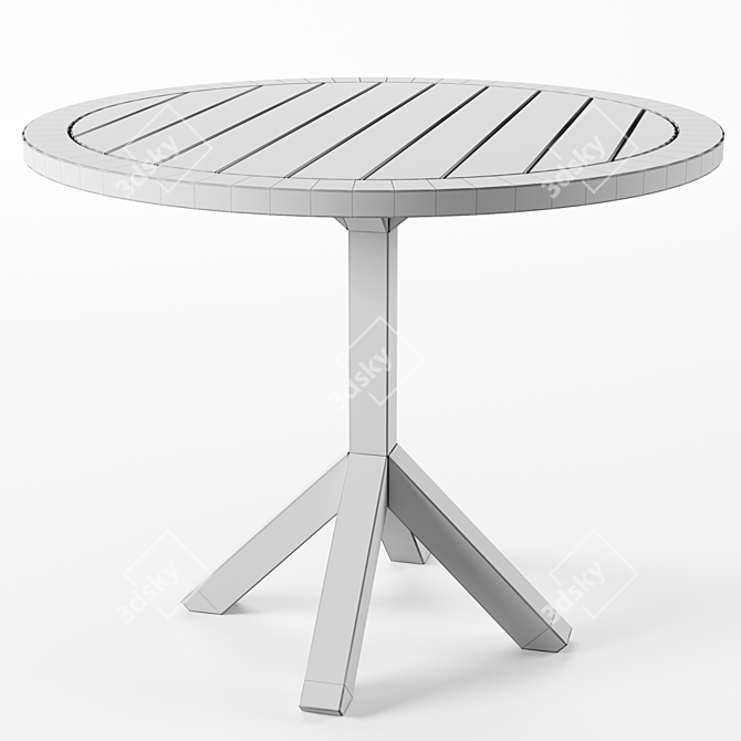 Roda Root Tables - Timeless Outdoor Elegance 3D model image 4