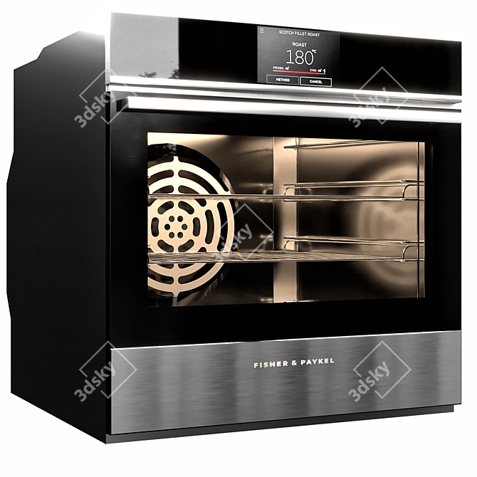 Fisher & Paykel Kitchen Appliance Set 3D model image 2