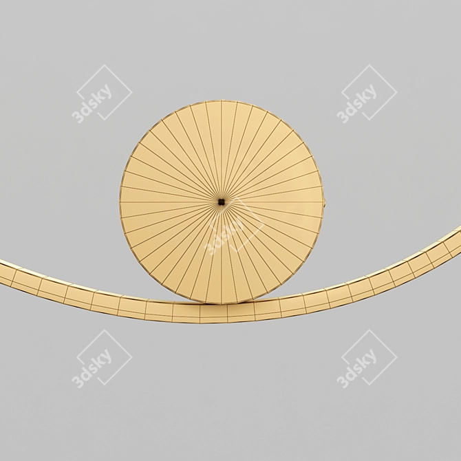 Modern Designer TEMP Pendant Lamp 3D model image 3