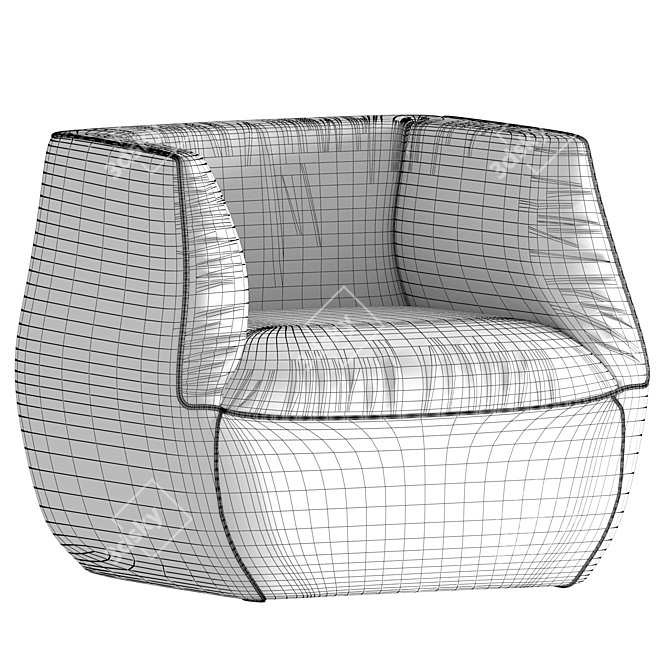 SK Design SPIN Chair 3D model image 7