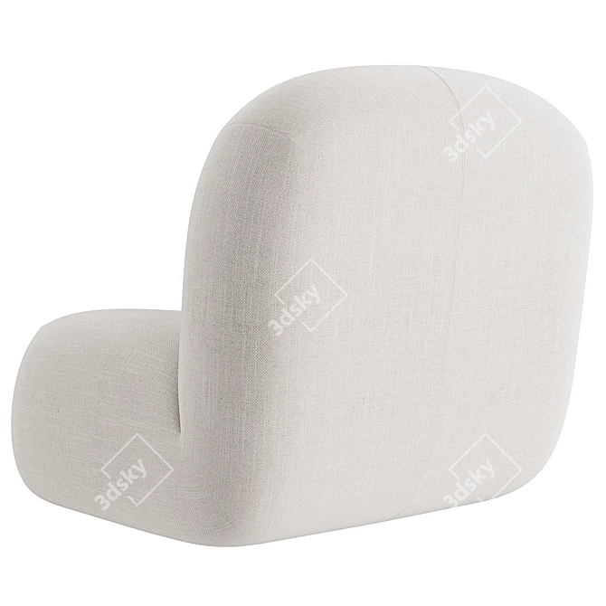 Pukka Modern Lounge Chair 3D model image 8