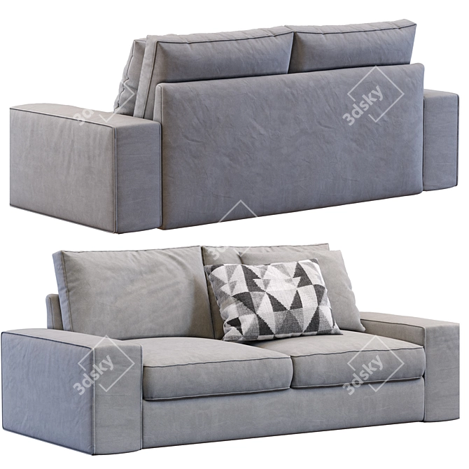 Modern Kivik Sofa: Elegant and Stylish 3D model image 6
