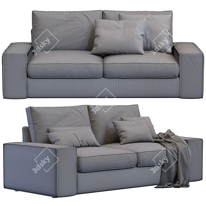 Modern Kivik Sofa: Elegant and Stylish 3D model image 7