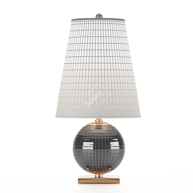 Mini Corbin Table Lamp: Stylish Lighting for Any Space 3D model image 5