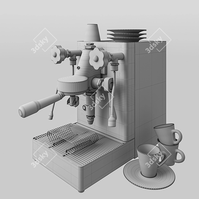 Lelit Mara X: Compact Espresso Powerhouse 3D model image 7