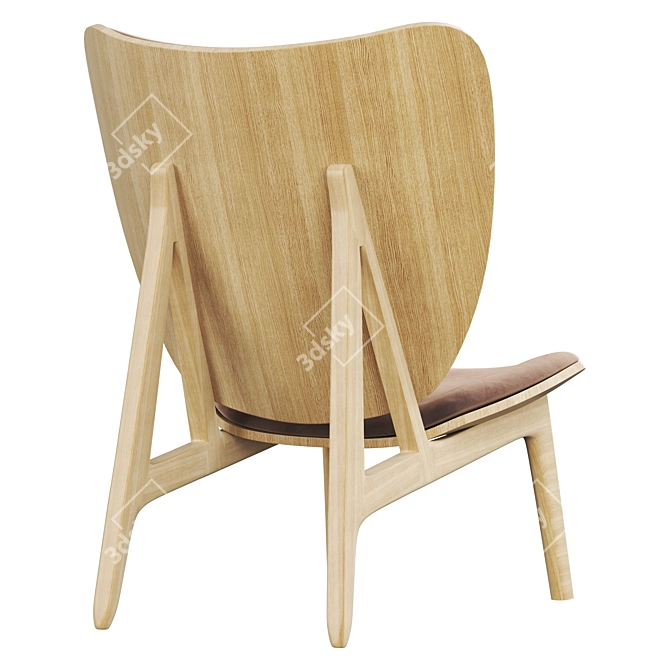 Norr11 Elephant Armchair: Timeless Comfort and Style 3D model image 4