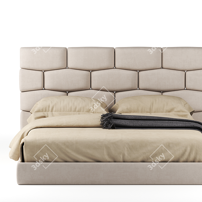 Majestic Millimeter Bed 2017 3D model image 2