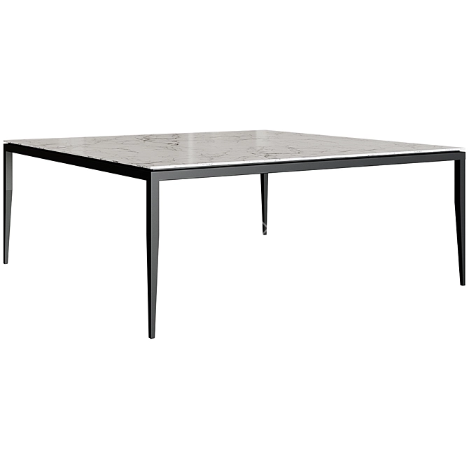 Nordic Elegance Coffee Table 3D model image 9