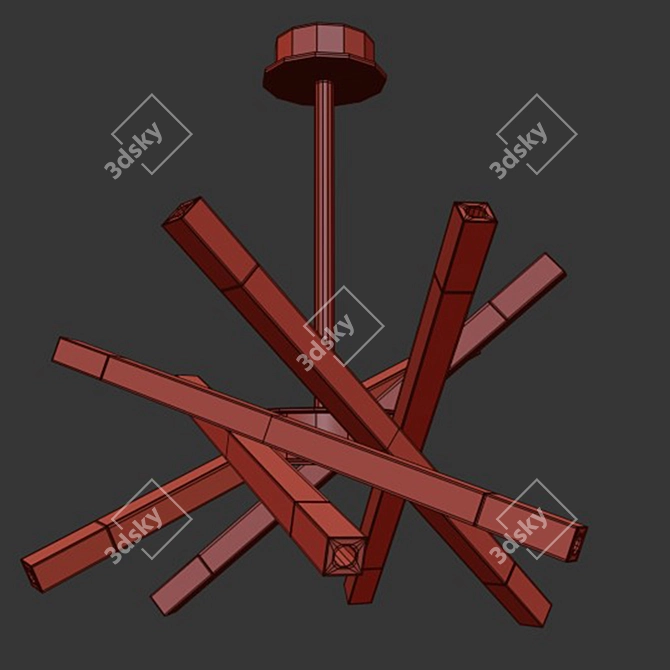 Sleek Metal-Glass SNAP Millimeter Unit 3D model image 2