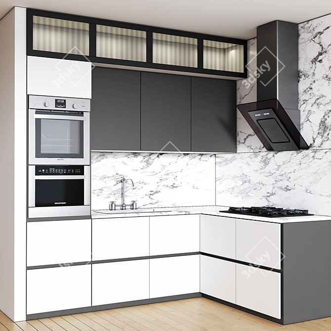 Kitchen_G 2015: Versatile 3D Models 3D model image 1