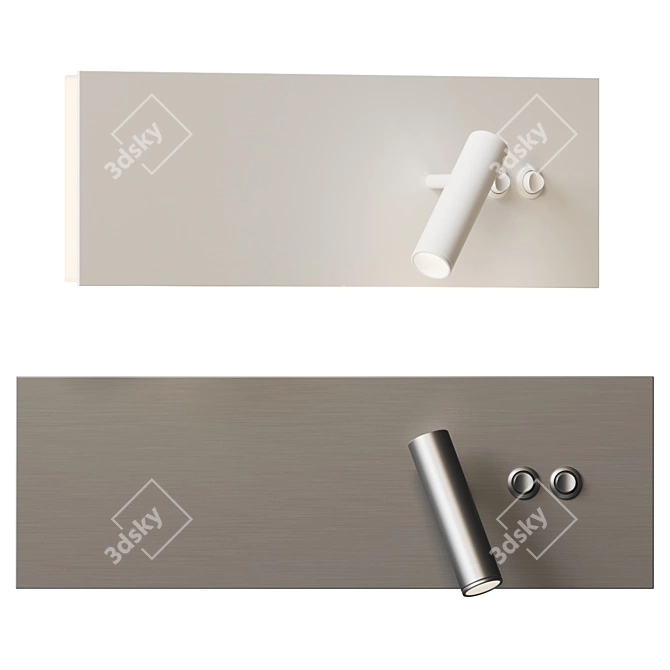 Slim Glow Wall Light by Astro 3D model image 1