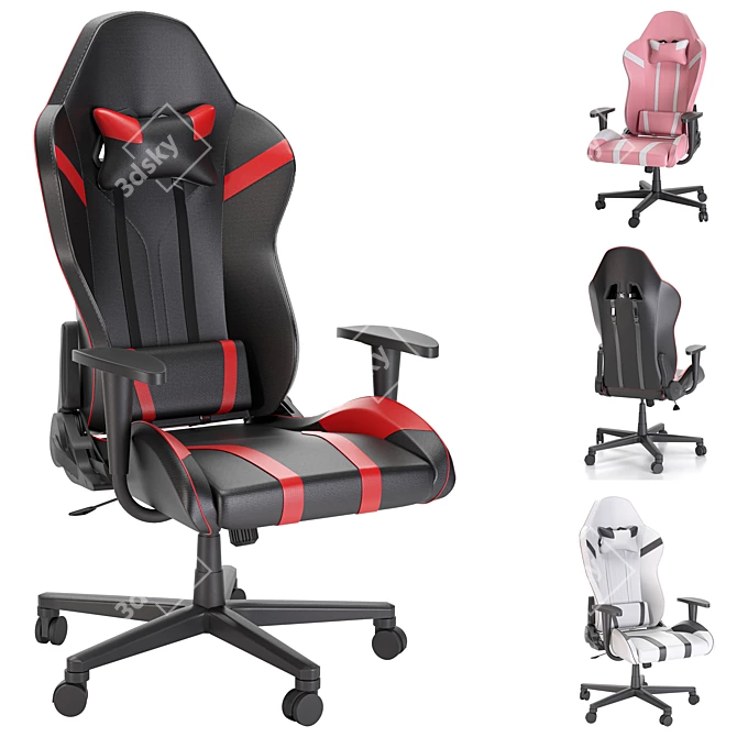 ErgoGamer Android Gaming Chair 3D model image 1