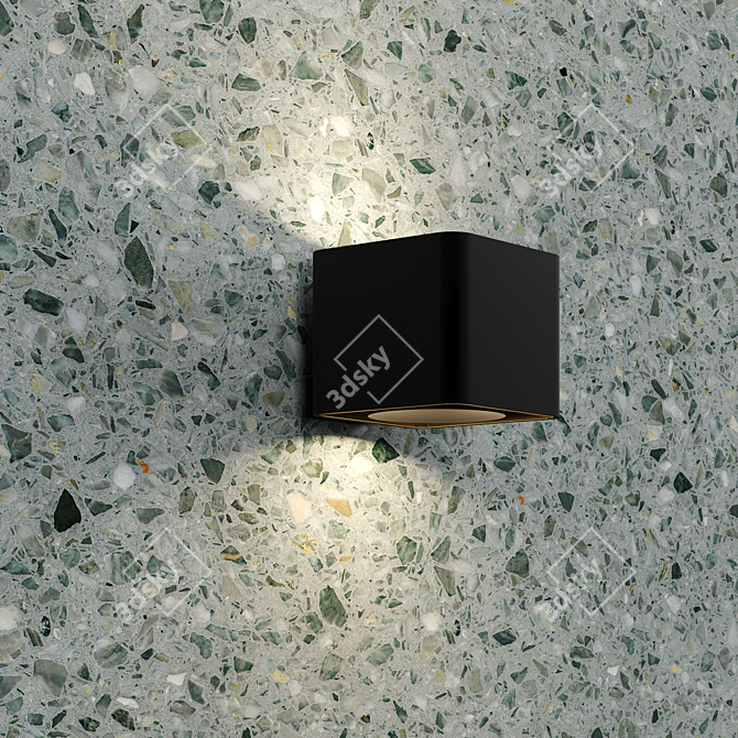 Venetian Terrazzo PBR Texture Set 3D model image 2