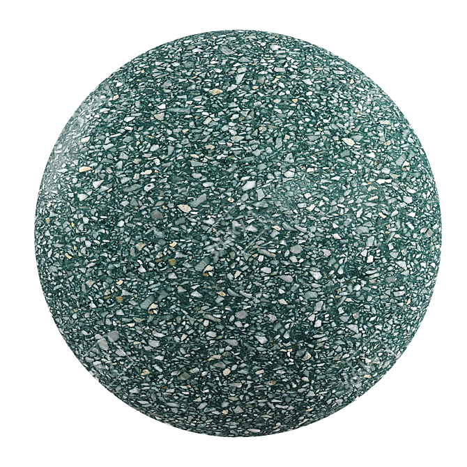 Venetian Terrazzo PBR Material 3D model image 1