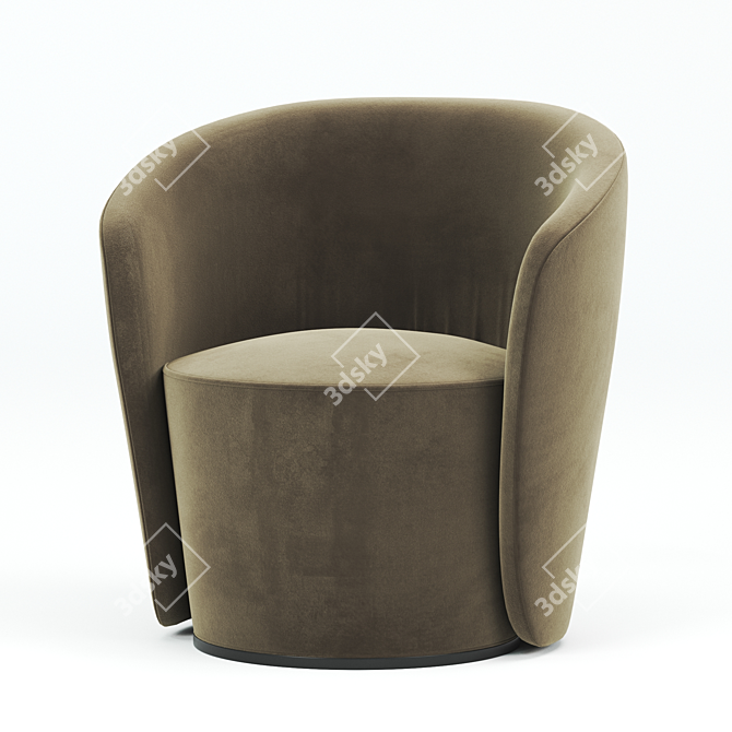 Sleek Seating Solution: SPEAK_EASY 3D model image 2