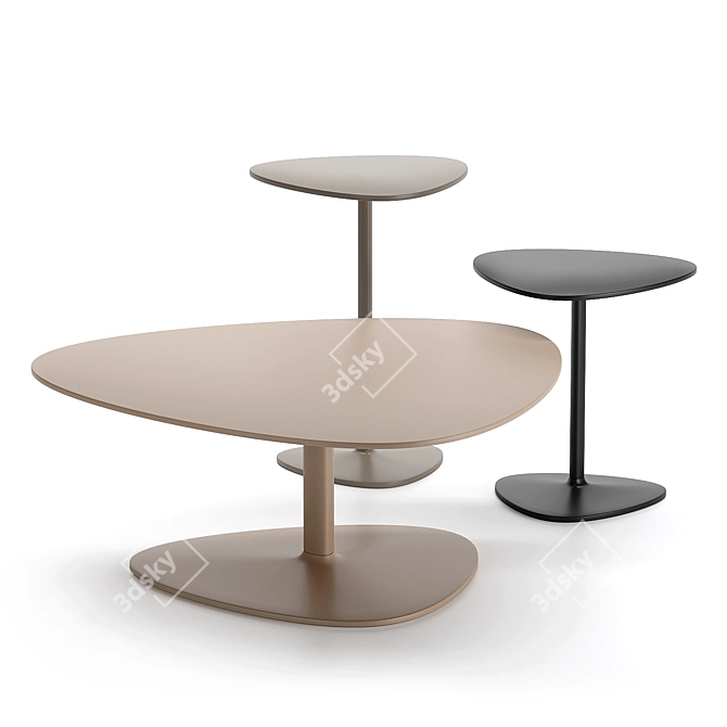 Modern Coffee Table Islands 3D model image 1