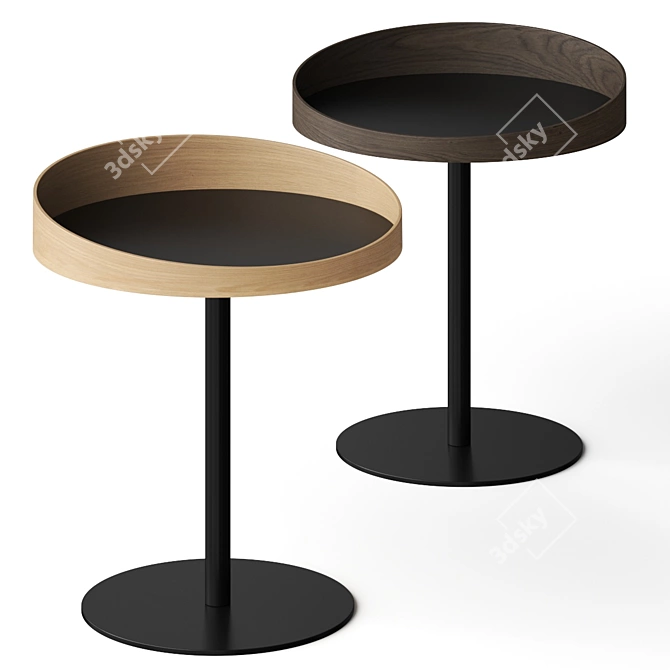 Karlin Coffee Table: Sleek Modern Design 3D model image 1