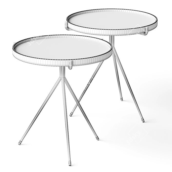 Elegant Cosmorelax Coffee Table 3D model image 2
