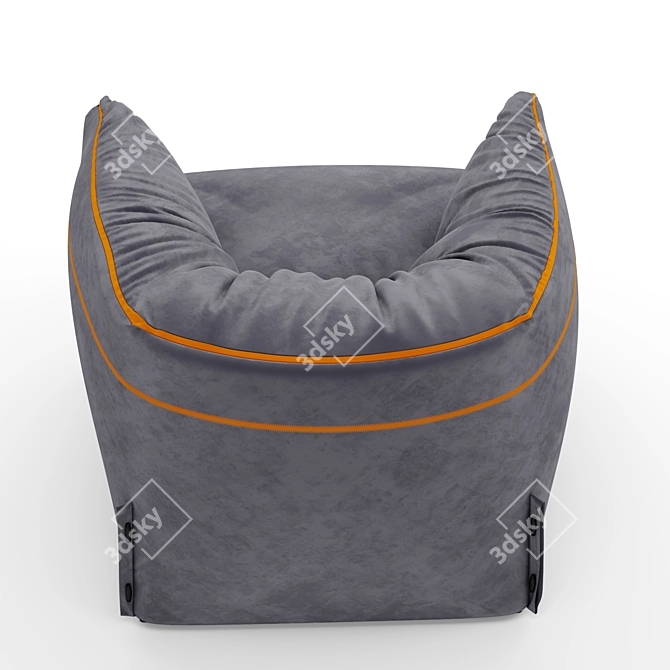 Sleek Santa Monica Poliform Chair 3D model image 6
