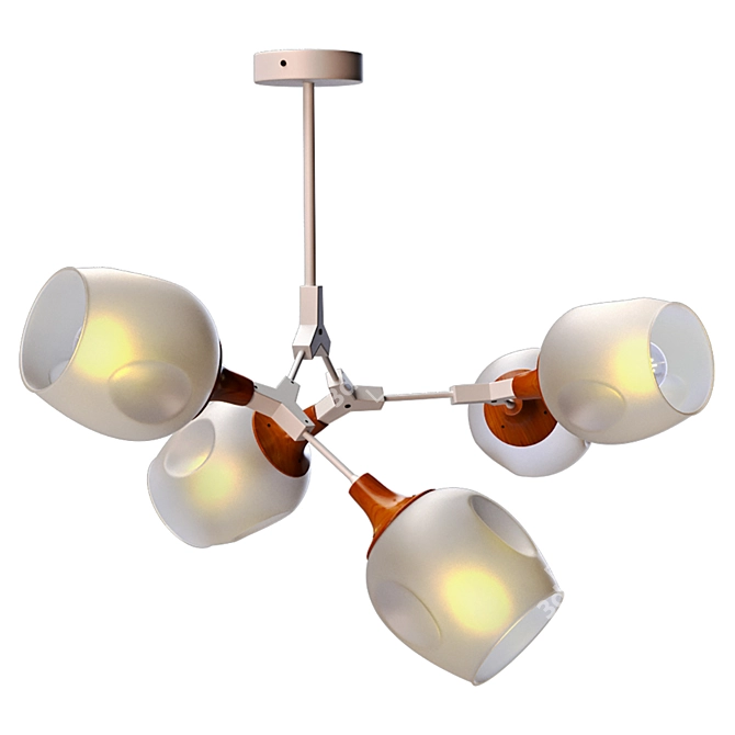 Sleek Ciotolla Ceiling Luminaires 3D model image 5