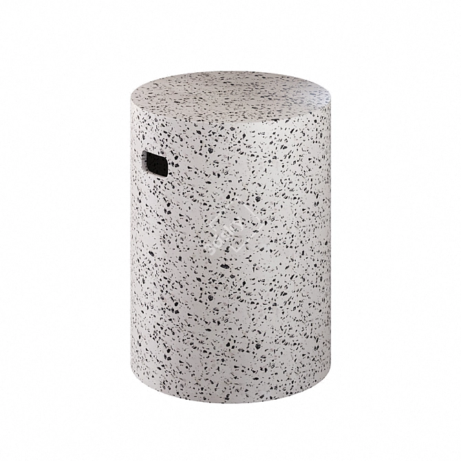 Jenell Terrazzo Coffee Table - Four Versatile Options 3D model image 3